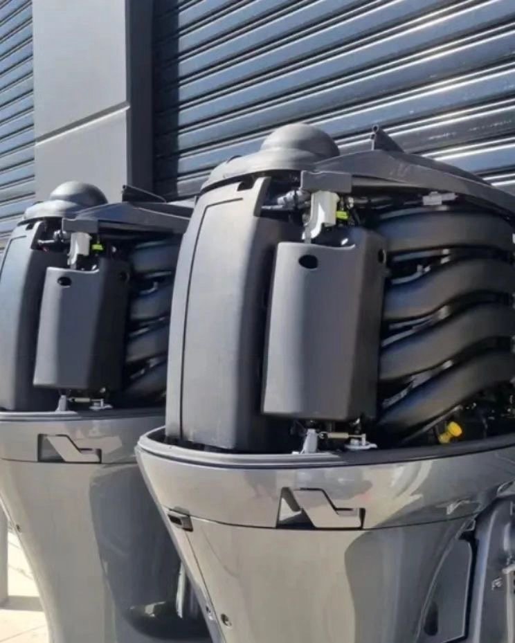 Twin Used Yamaha F150B & LF150B In-Line 4 150HP Outboard Motors – Powerful & Reliable - Image 2